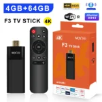 TV Stick Android 4K MX10 F3 WiFi 6